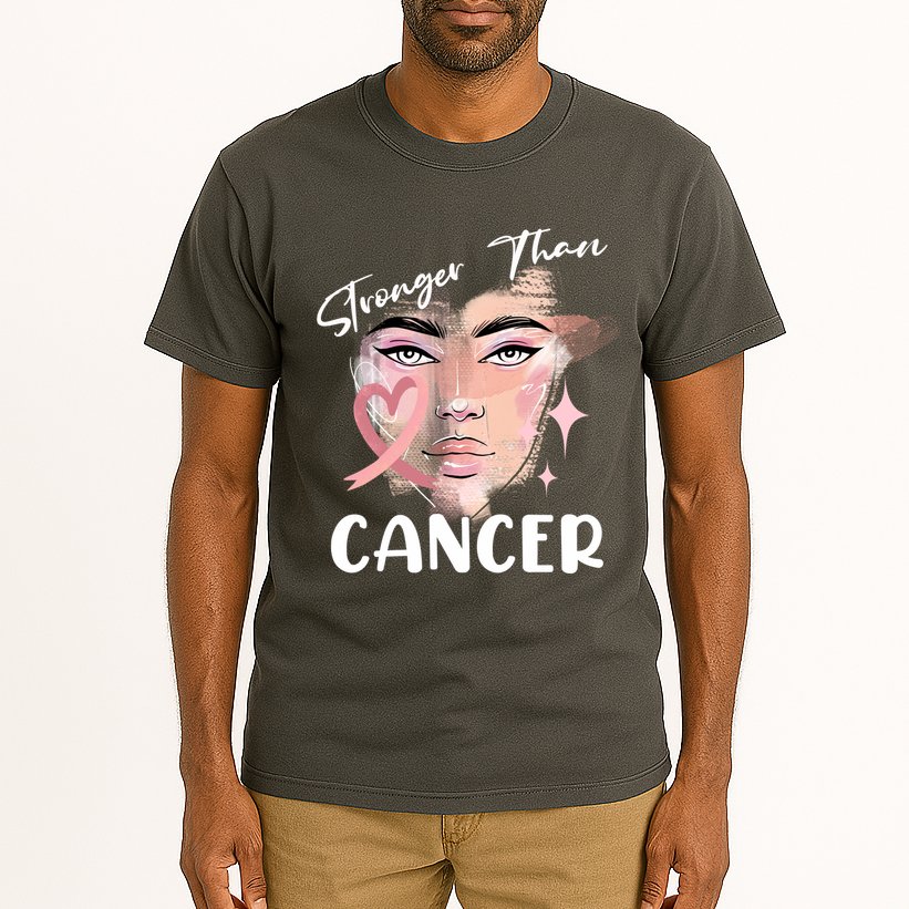 Stronger Than Cancer Girl Tall T-Shirt