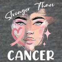 Stronger Than Cancer Girl Flatbill Hat