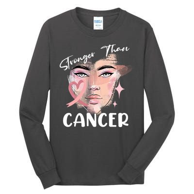 Stronger Than Cancer Girl Tall Long Sleeve T-Shirt