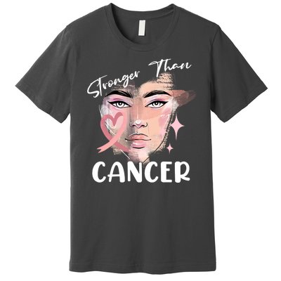 Stronger Than Cancer Girl Premium T-Shirt