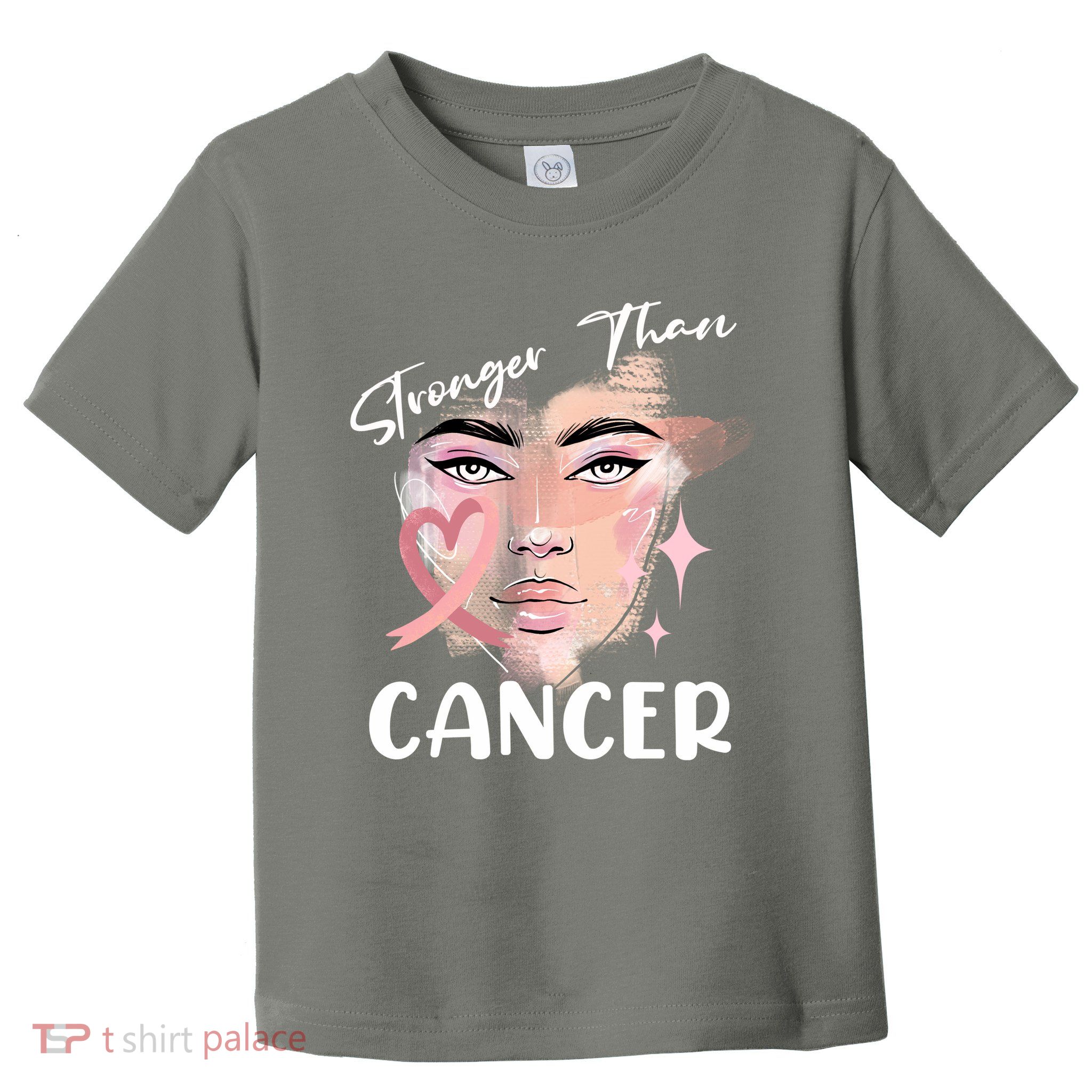 Stronger Than Cancer Girl Toddler T-Shirt