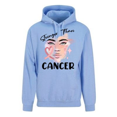 Stronger Than Cancer Girl Unisex Surf Hoodie