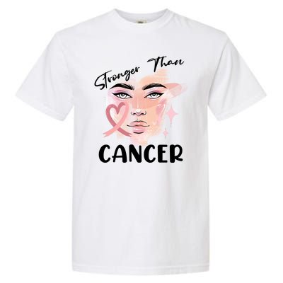 Stronger Than Cancer Girl Garment-Dyed Heavyweight T-Shirt