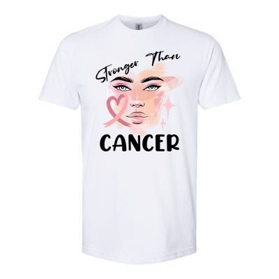 Stronger Than Cancer Girl Softstyle CVC T-Shirt