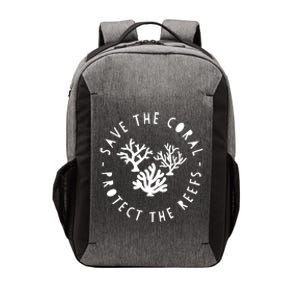 Save The Coral Protect The Reef Marine Biology Ocean Cool Gift Vector Backpack