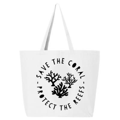 Save The Coral Protect The Reef Marine Biology Ocean Cool Gift 25L Jumbo Tote