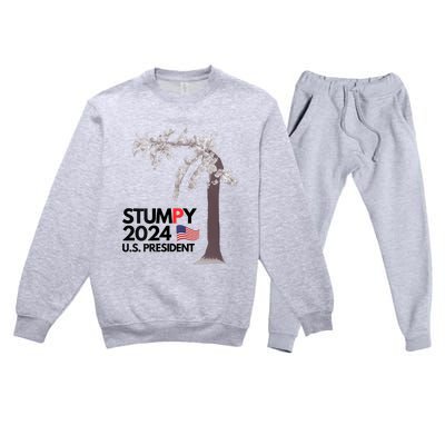 Stumpy The Cherry Tree Premium Crewneck Sweatsuit Set