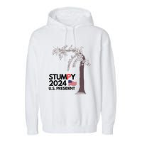 Stumpy The Cherry Tree Garment-Dyed Fleece Hoodie