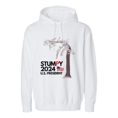 Stumpy The Cherry Tree Garment-Dyed Fleece Hoodie