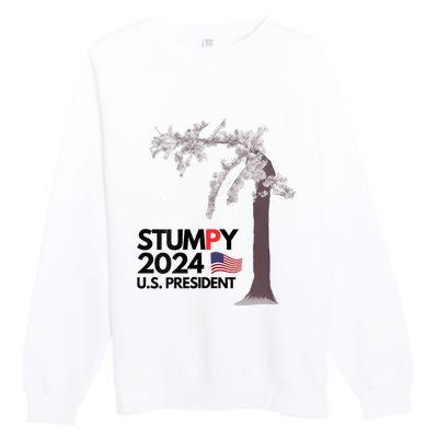 Stumpy The Cherry Tree Premium Crewneck Sweatshirt