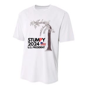 Stumpy The Cherry Tree Performance Sprint T-Shirt