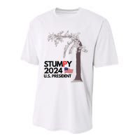 Stumpy The Cherry Tree Performance Sprint T-Shirt