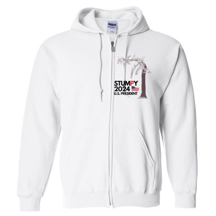 Stumpy The Cherry Tree Full Zip Hoodie