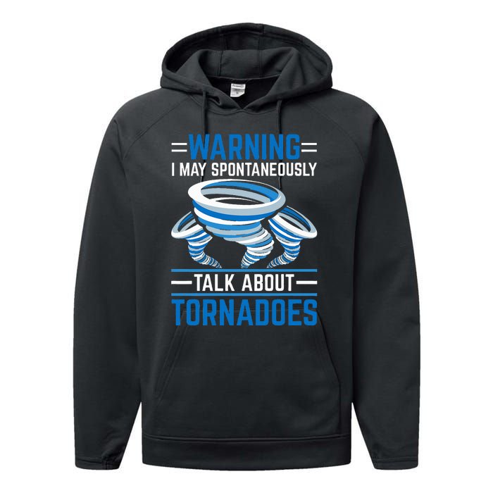 Storm Tornado Costume Apparel For Meteorologist Performance Fleece Hoodie