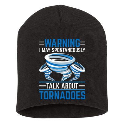 Storm Tornado Costume Apparel For Meteorologist Short Acrylic Beanie