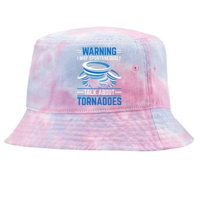 Storm Tornado Costume Apparel For Meteorologist Tie-Dyed Bucket Hat