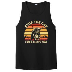 Stop The Car I See A Fluffy Cow Highland Cow Breeder PosiCharge Competitor Tank