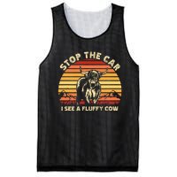 Stop The Car I See A Fluffy Cow Highland Cow Breeder Mesh Reversible Basketball Jersey Tank