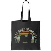 Shih Tzu Clothes Best Dog Dad Fathers Day Doggy Tote Bag