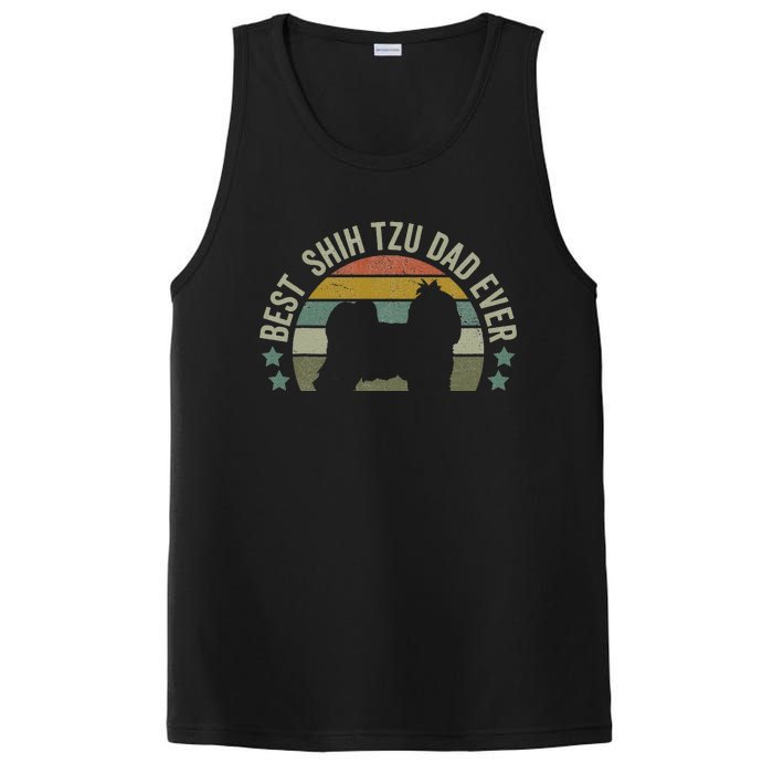 Shih Tzu Clothes Best Dog Dad Fathers Day Doggy PosiCharge Competitor Tank