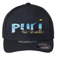 Skeet Trap Clay Pull Skeet Shooting Shooter Clay Shooting Flexfit Unipanel Trucker Cap