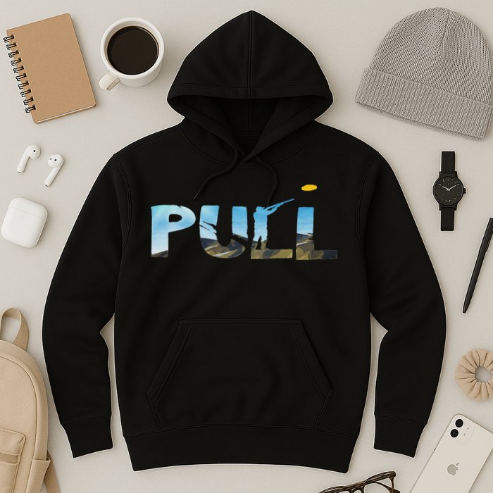 Skeet Trap Clay Pull Skeet Shooting Shooter Clay Shooting Hoodie