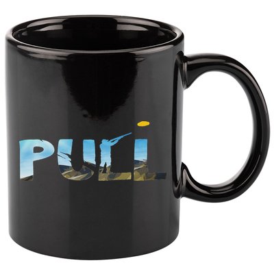 Skeet Trap Clay Pull Skeet Shooting Shooter Clay Shooting 11oz C Handle Ceramic Mug