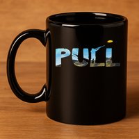 Skeet Trap Clay Pull Skeet Shooting Shooter Clay Shooting 11oz C Handle Ceramic Mug