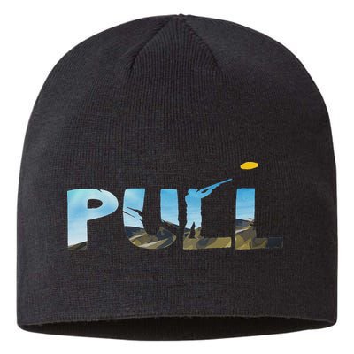 Skeet Trap Clay Pull Skeet Shooting Shooter Clay Shooting Sustainable Beanie