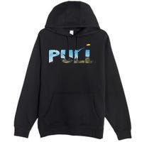 Skeet Trap Clay Pull Skeet Shooting Shooter Clay Shooting Premium Pullover Hoodie