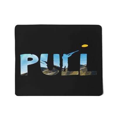 Skeet Trap Clay Pull Skeet Shooting Shooter Clay Shooting Mousepad