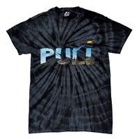 Skeet Trap Clay Pull Skeet Shooting Shooter Clay Shooting Tie-Dye T-Shirt