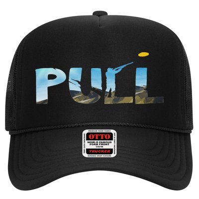 Skeet Trap Clay Pull Skeet Shooting Shooter Clay Shooting Trucker Hat