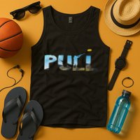 Skeet Trap Clay Pull Skeet Shooting Shooter Clay Shooting Tank Top