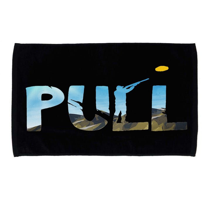 Skeet Trap Clay Pull Skeet Shooting Shooter Clay Shooting Microfiber Hand Towel