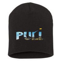 Skeet Trap Clay Pull Skeet Shooting Shooter Clay Shooting Short Acrylic Beanie