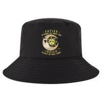Sativa To Change The Things I Can Indica Accept The Things Cool Comfort Performance Bucket Hat