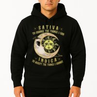Sativa To Change The Things I Can Indica Accept The Things Hoodie