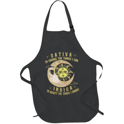 Sativa To Change The Things I Can Indica Accept The Things Apron
