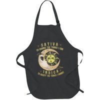 Sativa To Change The Things I Can Indica Accept The Things Apron
