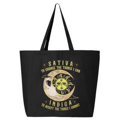 Sativa To Change The Things I Can Indica Accept The Things 25L Jumbo Tote