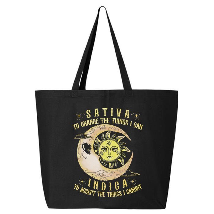Sativa To Change The Things I Can Indica Accept The Things 25L Jumbo Tote