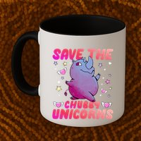 Save The Chubby Unicorn Gift Mug