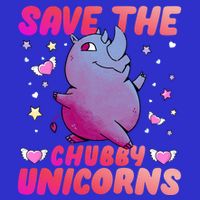 Save The Chubby Unicorn Gift Short Acrylic Beanie