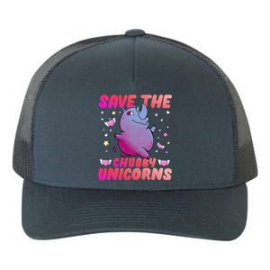 Save The Chubby Unicorn Gift Yupoong Adult 5-Panel Trucker Hat