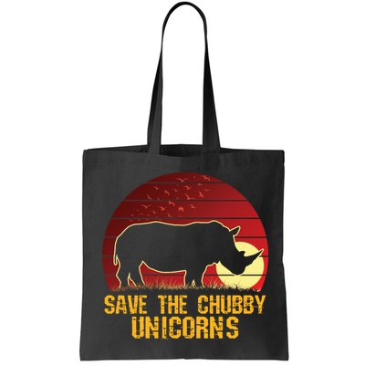 Save The Chubby Unicorns African Sunset Rhino Bag