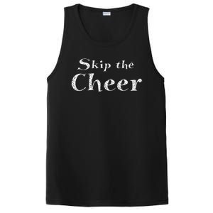 Skip The Cheer Funny Anti Christmas Grumpy Christmas PosiCharge Competitor Tank