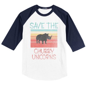 Save The Chubby Unicorns Meaningful Gift Baseball Sleeve Shirt