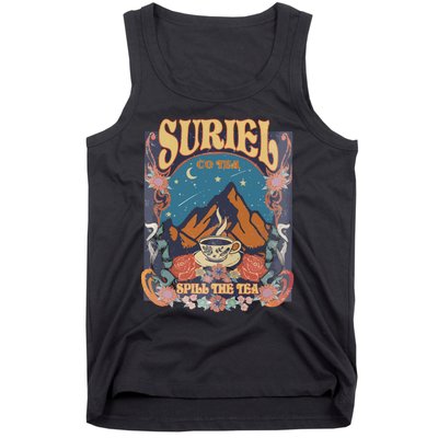 Suriel Tea Co Acotar Tea Sweater Bookish Sweat Sjm Tank Top