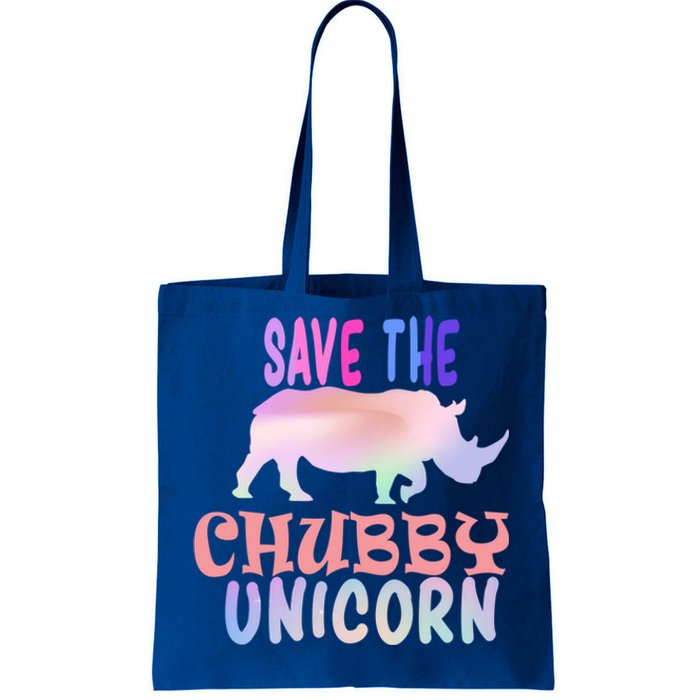 Save The Chubby Unicorn Gift Tote Bag